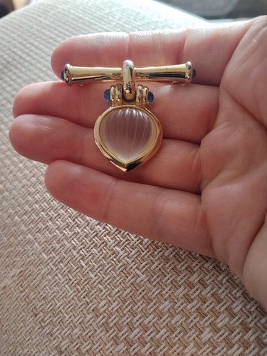 Lalique agatha style gold - lalique,