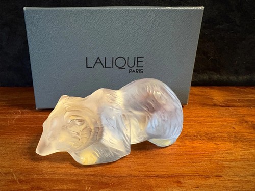 Lalique frosted crystal - frosted,
