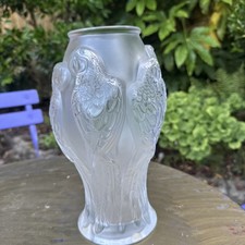 Rare Lalique Ara Macaw crystal